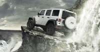 Autonomy in off-road sulle montagne Paralimpiche con Jeep