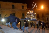 Settimana Santa a Ragusa Ibla: Il gruppo statuario di Gesù nell’orto degli ulivi