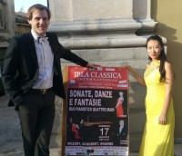 Il duo pianistico Xin Wang e Florian Koltun chiude la XI Stagione Concertistica   “Ibla Classica International”. Un successo annunciato.