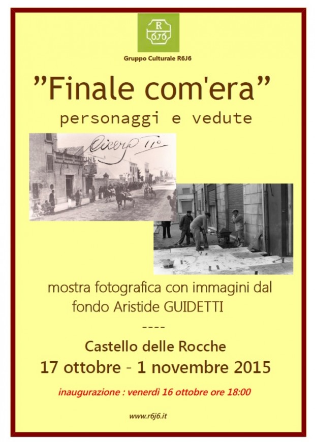 Finale Emilia. Mostra fotografica, “Finale com’era”, al Castello delle Rocche.