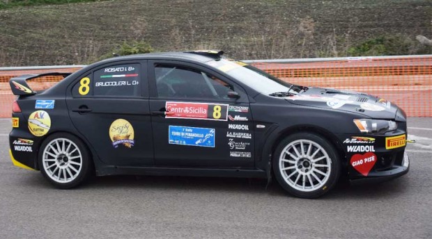 Luigi Bruccoleri e Ivan Rosato su Mitsubishi Evo X vincono il 2° Rally Day Centro Sicilia