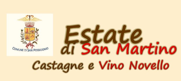 San Possidonio (Mo). Venerdì 11 novembre : “Estate di San Martino- Castagne e Vino novello”.