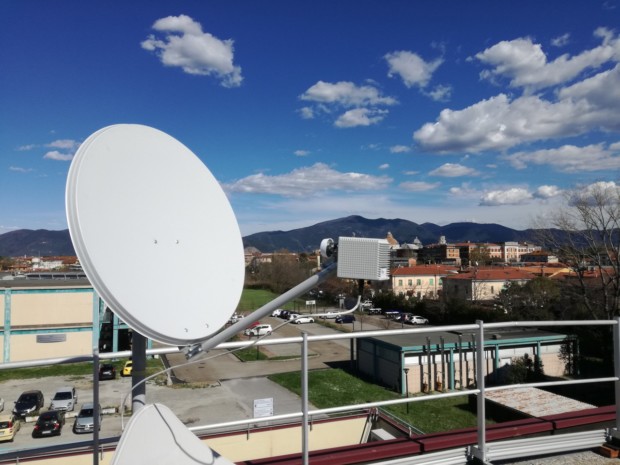 Sul tetto del dipartimento di Ingegneria dell’Informazione una innovativa stazione meteo satellitare