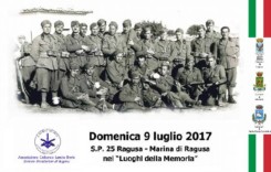 Ragusa, il 9 luglio cerimonia nei “luoghi della memoria” per commemorare i valorosi soldati italiani caduti nella Battaglia di Sicilia