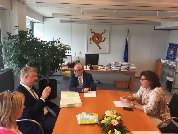 Fondi UE. Giuffrida (PD) incontra il presidente del comitato delle regioni markkula per sinergie in difesa della politica di coesione