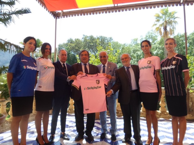 Palermo Calcio, la società Sicily by Car è il nuovo main sponsor