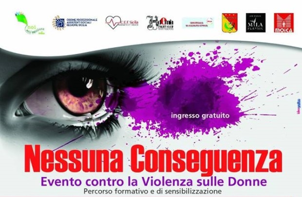 Nessuna conseguenza, a Ragusa due giorni di sensibilizzazione contro la violenza sulle donne