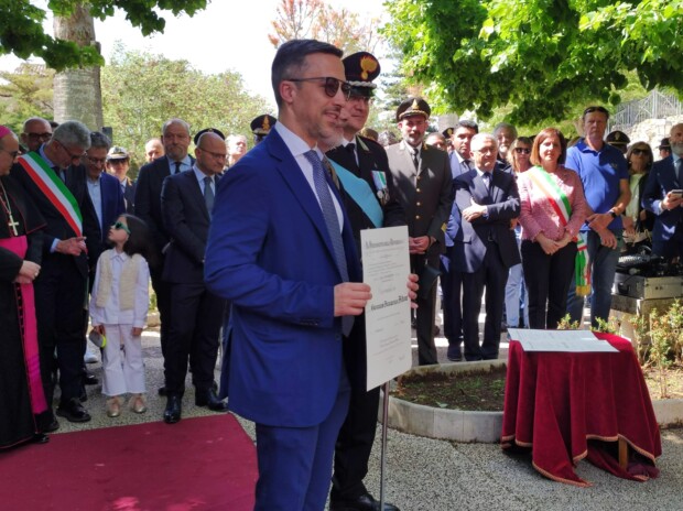 Acate. Il neo sindaco Fidone nominato “Cavaliere dell’Ordine al Merito della Repubblica Italiana”