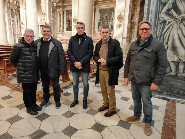 Vittoria, il soprintendente di Ragusa in visita alla basilica di San Giovanni