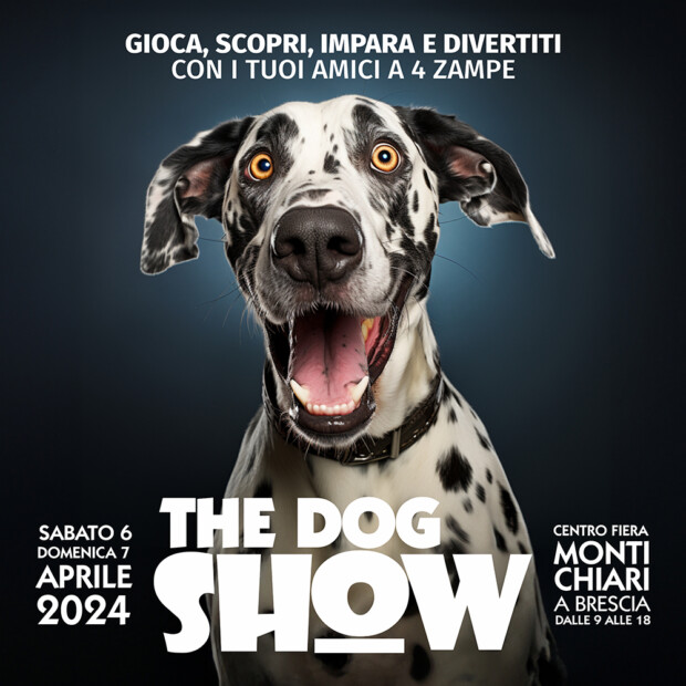 The Dog Show 2024. Torna l’appuntamento per gli amici a 4 zampe e le loro famiglie.