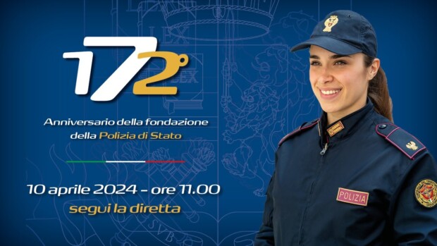 Ragusa. La polizia di Stato celebra il 172° dalla fondazione in piazza San Giovanni.